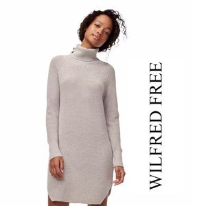 Aritzia Wilfred Free Bianca Merino Sweater Dress